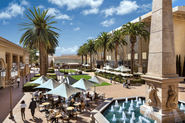 Fashion Island in Newport Beach, California